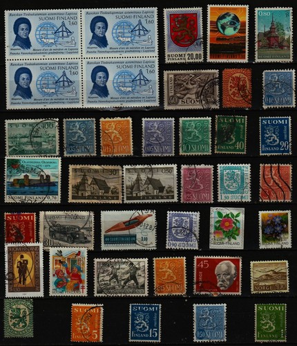 Suomi 40 timbres - suomi,