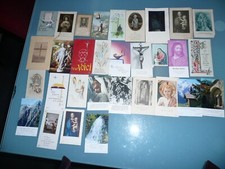 LOT D'ENVIRON 350 IMAGES RELIGIEUSES PIEUSES ANCIENNES ET MODERNES DEBUT XXè