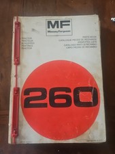 Liste Des Pièces Détachées Du Tracteurs Massey Ferguson Mf 260 , Beaucoup De...