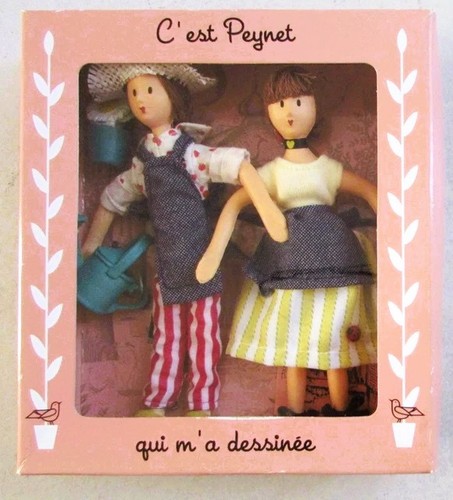 Poupées couple jonquille - poupées, "