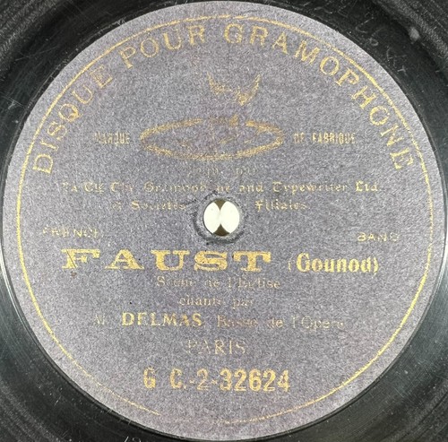 Delmas faust disque - faust,