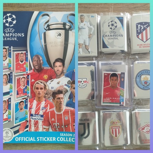 Topps ucl 2017 - topps, 2018
