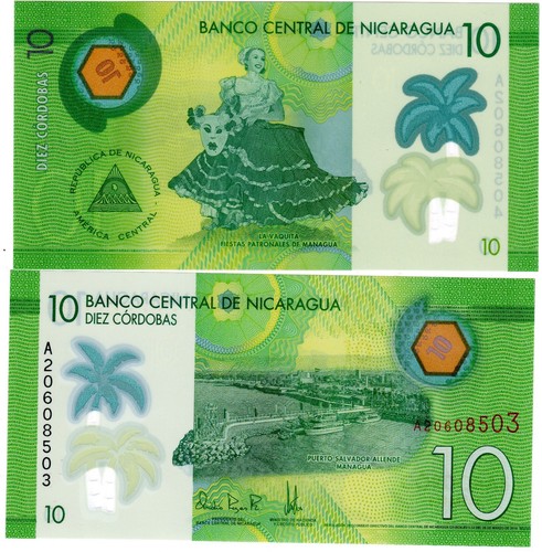 Nicaragua billet cordobas - nicaragua, 10