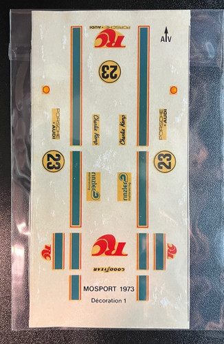 Solido decal sheet - 1/43,