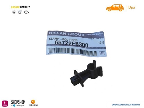 Clips fixation barre de - de,