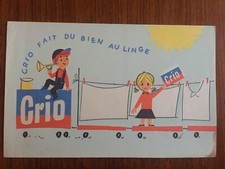 BUVARD Publicitaire lessive