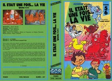 jaquette video(seul sans vhs) IL ETAIT UNE FOIS....LA VIE 5/6-GCR-