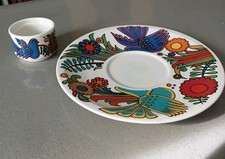 COQUETIER ET SOUS TASSE VILLEROY ET BOCH ACAPULCO