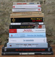 PREMIERE GUERRE MONDIALE - LA GRANDE GUERRE - LOT DE 15 LIVRES - 1914-1918 - BE