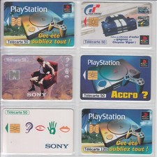 6 TELECARTE / PHONE CARD 