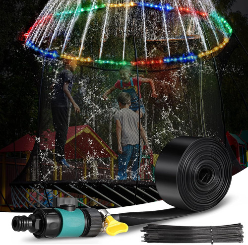 Trampoline sprinkler with - trampoline, 39