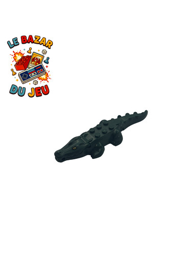 Lego crocodile alligator dark - crocodile,