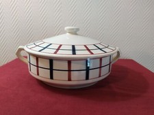 Grande soupière décor basque béarn