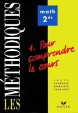 Maths Seconde Tome I : Pour comprendr... - Bernard Marquis - V272825