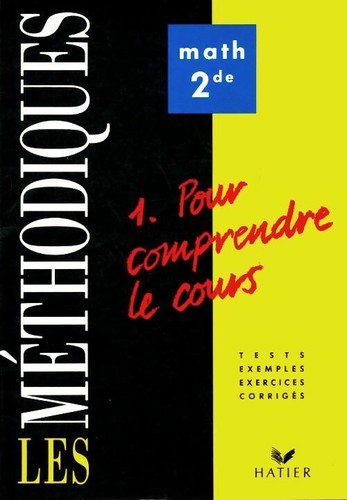 Maths seconde tome - maths,