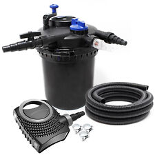 SunSun CPF-10000 SET 12000l 11W UVC NEO3800 Pompe Tuyau Kit de Filtration