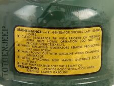 DECAL DECALCOMANIE  LAMPE COLEMAN 1944 MAINTENANCE  . jeep willys dodge us  ww2