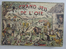 Grand Jeu de l'Oie Saussine La Lithographie parisienne Plateau + boîte