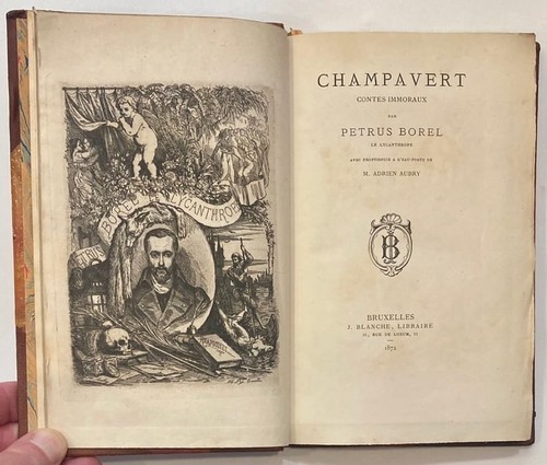Borel petrus champavert - borel.,