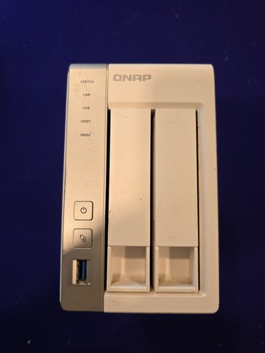 Qnap 231p bay nas - 2-bay, 1gb
