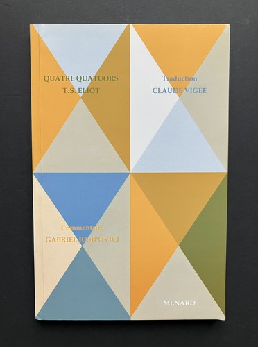 Eliot quatre quatuors - t.s., "