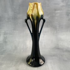 Vase en faïence style art