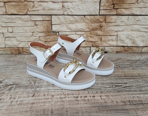 Sandales femmes blanches wedge - sandales,