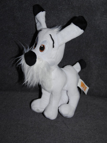 Doudou chien idéfix gipsy - chien,