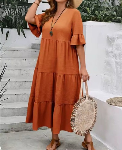Robe colle grande taille - grande,