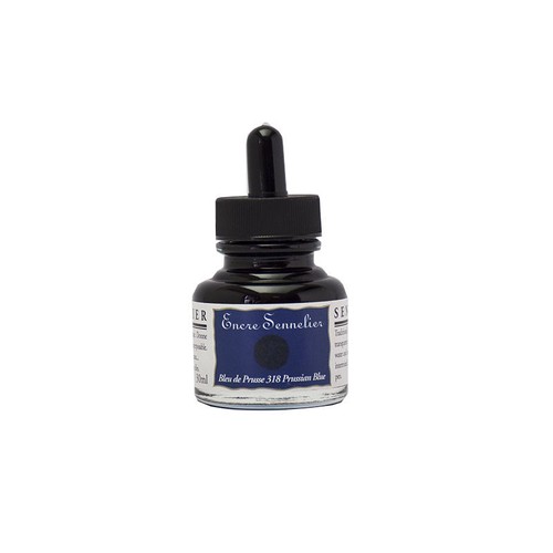 Flacon encre sennelier 30ml - flacon,
