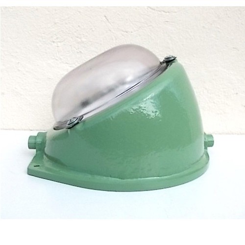 Ancienne grosse lampe hublot - grosse,