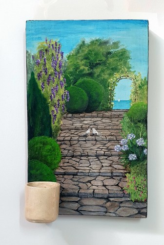 Tableau bois paysage - en,