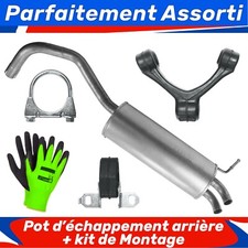 Pot échappement arrière - pot, d’échappement