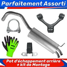 Pot d’échappement arrière
