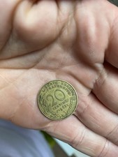 piece de 20 centimes de francs