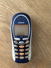 Siemens A50 telephone portable vintage GSM pour pièces ou à réparer PORT OFFERT