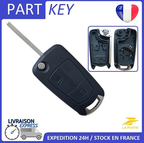 Coque clé plip - opel, h