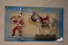 STARLUX ATLAS EN PLOMB TROMPETTE DES LANCIERS POLONAIS EN GRANDE TENUE