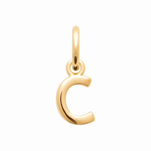 Pendentif alphabet lettre - "alphabet, c"