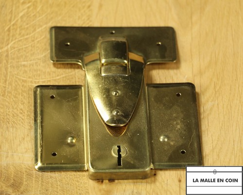 Serrure malle laiton - serrure, en