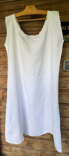 Ancienne chemise robe lin - /robe,