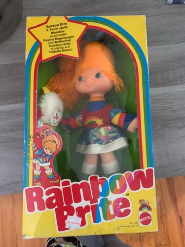 Poupée rainbow brite blondine