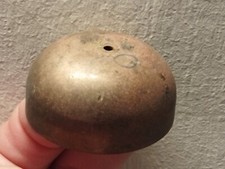 Petit timbre de pendule, cloche, art déco, portique, empire, mouvement de Paris