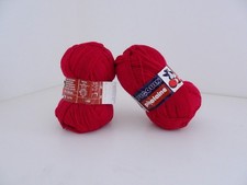 Pingouin Lot 13 Pel Pingolaine Pure Laine Coloris Rouge Ponceau Made in France