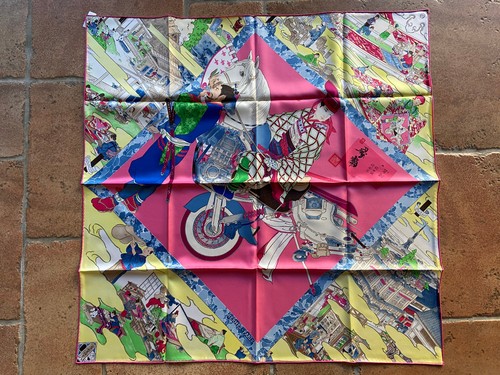 Foulard carré hermès - foulard, en