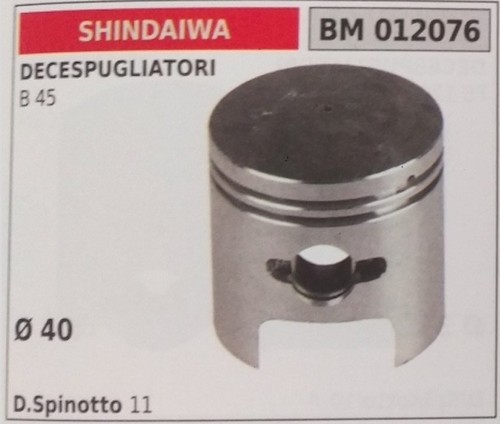 Complete piston segments and - piston,