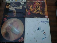 LOT DE 4 X 33 TOURS ROCK QUINTESSENCE , PHOEBE SNOW , FRANK WHITE , THE CARS