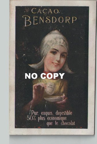 Cpa publicitaire cacao - cpa,