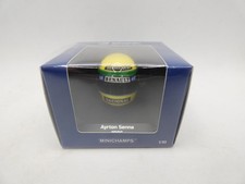 Casque Ayrton Senna 1986 Lotus Minichamps 1/10 F1 helmet Formule 1