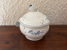 Villeroy & Boch Val bleu, Confiturier en bleu et blanc